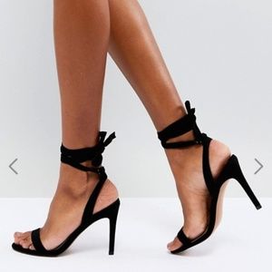 ASOS Strappy Black Heels